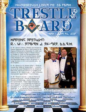 Hillsborough Lodge No. 25 May and June 2017 Trestle Board
