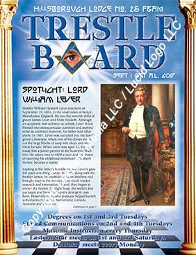 Hillsborough Lodge No. 25 September and October 2017 Trestle Board